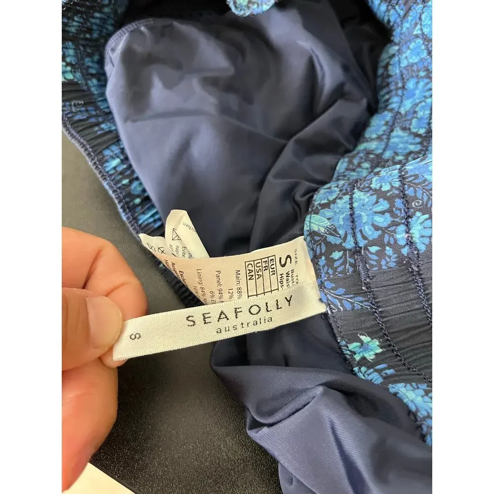 Seafolly blue floral